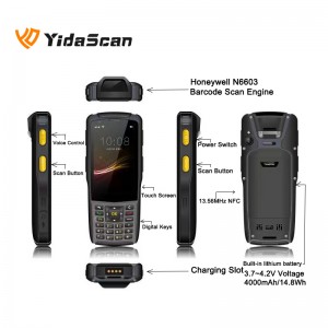 N5S Android Mobile Industrial PDA NFC Terminal