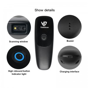 WS22 Portable Bluetooth Wireless Barcode Reader